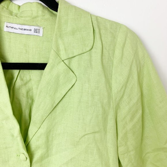 Faithfull the Brand green chaumont top 4 - Picture 4 of 8